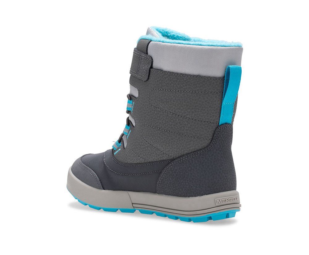 Merrell Støvler Børn - Snow Storm Waterproof - Grå - OHY740536